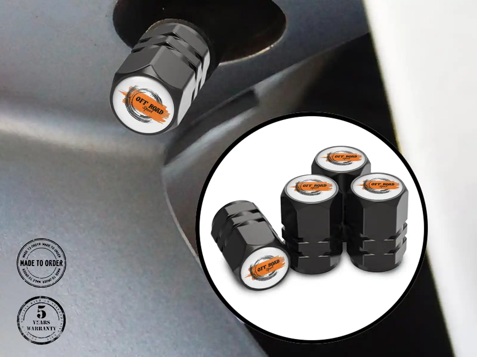 Rim Valve Covers Trucks Stylish Design